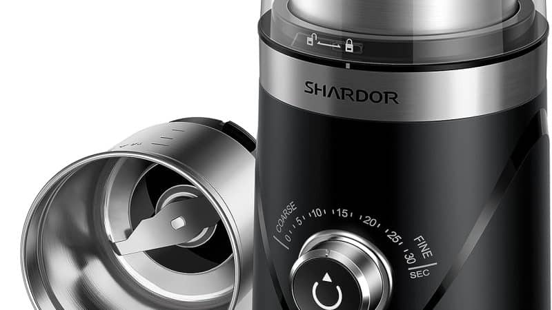 SHARDOR Electric Coffee Grinder Review: Adjustable Precision for the Perfect Cup