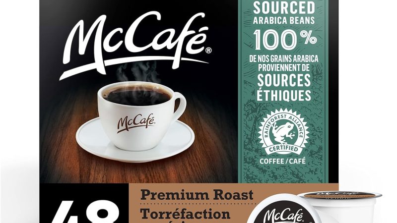 McCafé Premium Medium Dark Roast K-Cup Coffee Pods: A Rich and Ethically Sourced Coffee Experience